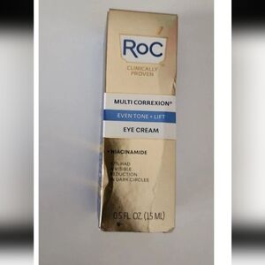 RoC Multi Correxion Even Tone + Lift Eye Cream Reduce Dark Circles 0.5 oz (15mL)